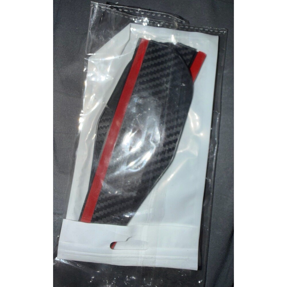 carbon fiber pattern car side rear-view mirror rain visor/eyebrow guard